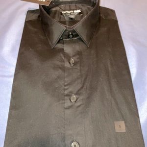 Never worn Express 1MX men’s small black dress shirt